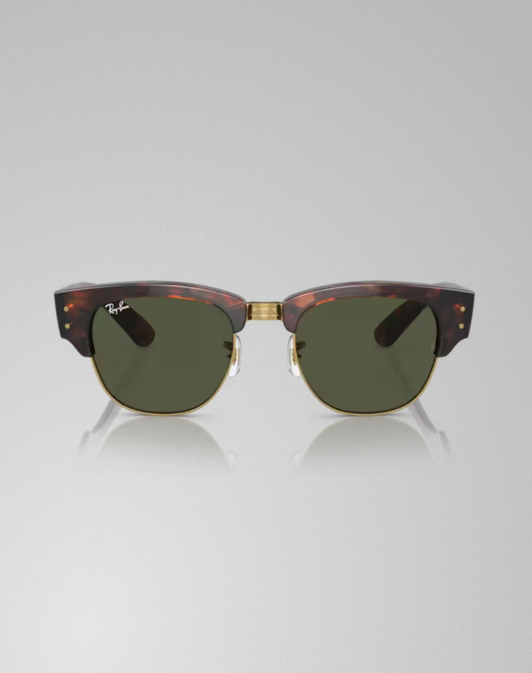 Ray-Ban 0RB0316S-99031 – Lunettes de soleil carré haut écaille de tortue sur doré