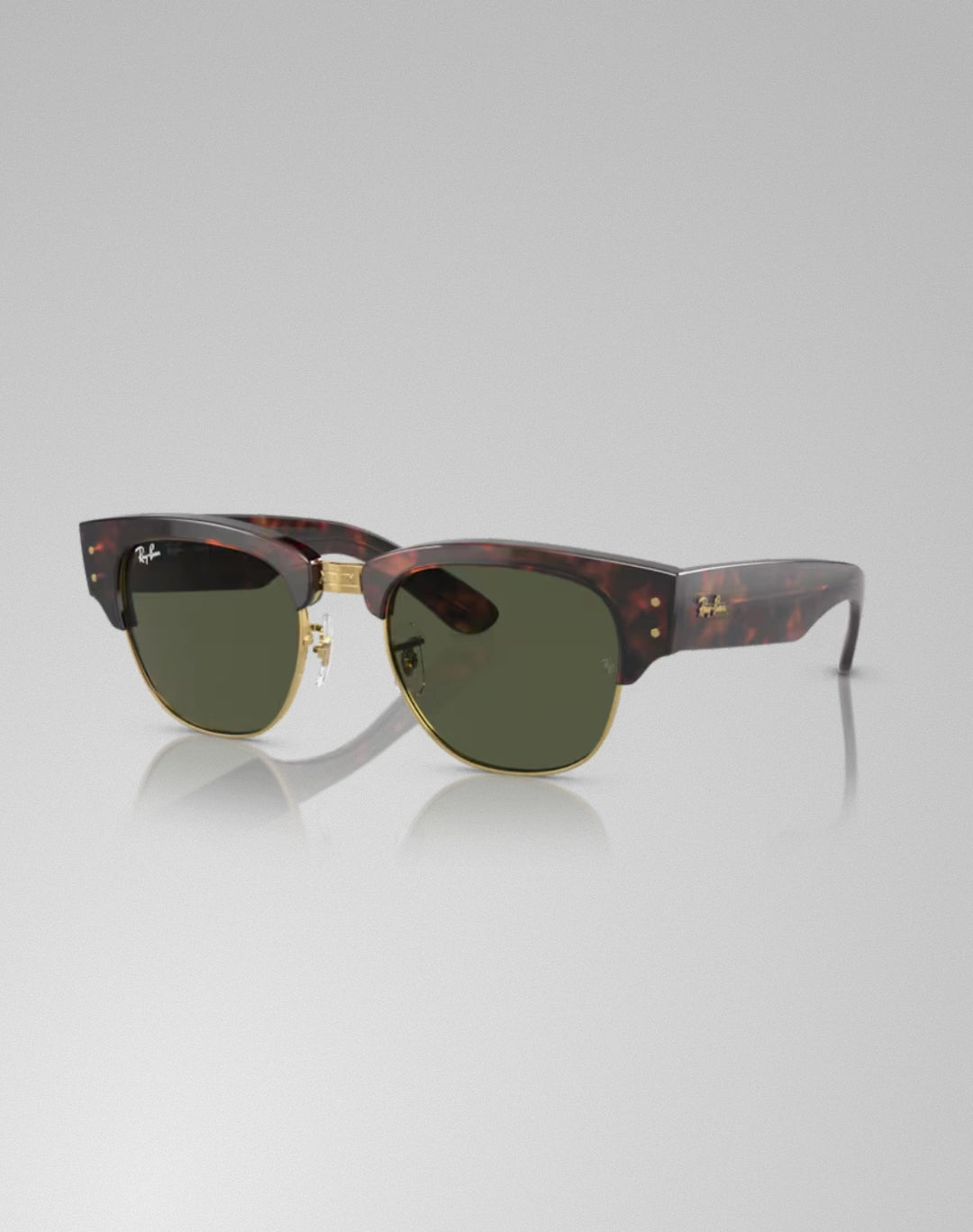 Ray-Ban 0RB0316S-99031 – Lunettes de soleil carré haut écaille de tortue sur doré