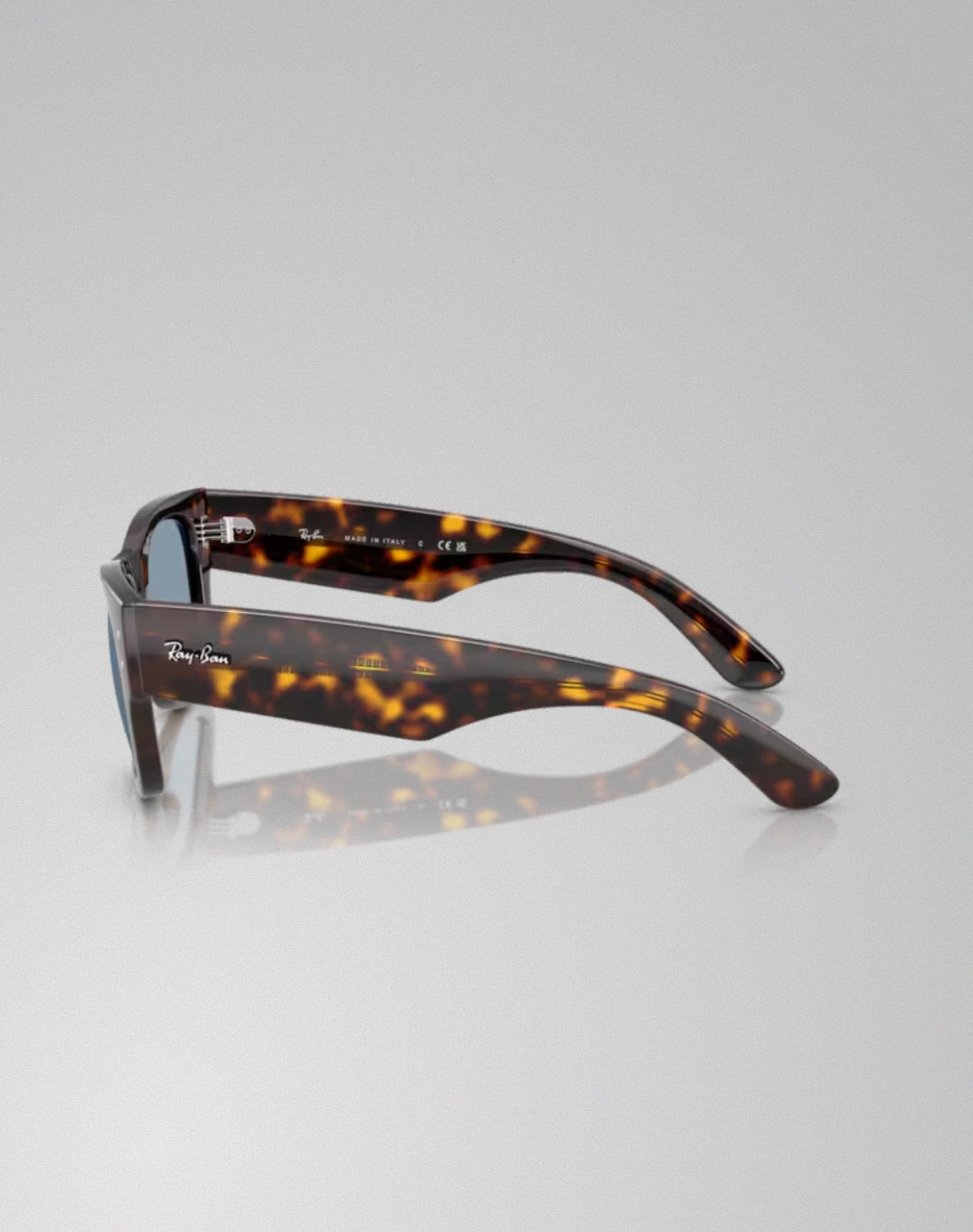 Ray-Ban 0RB0840S 90256 – Lunettes de soleil carré havana