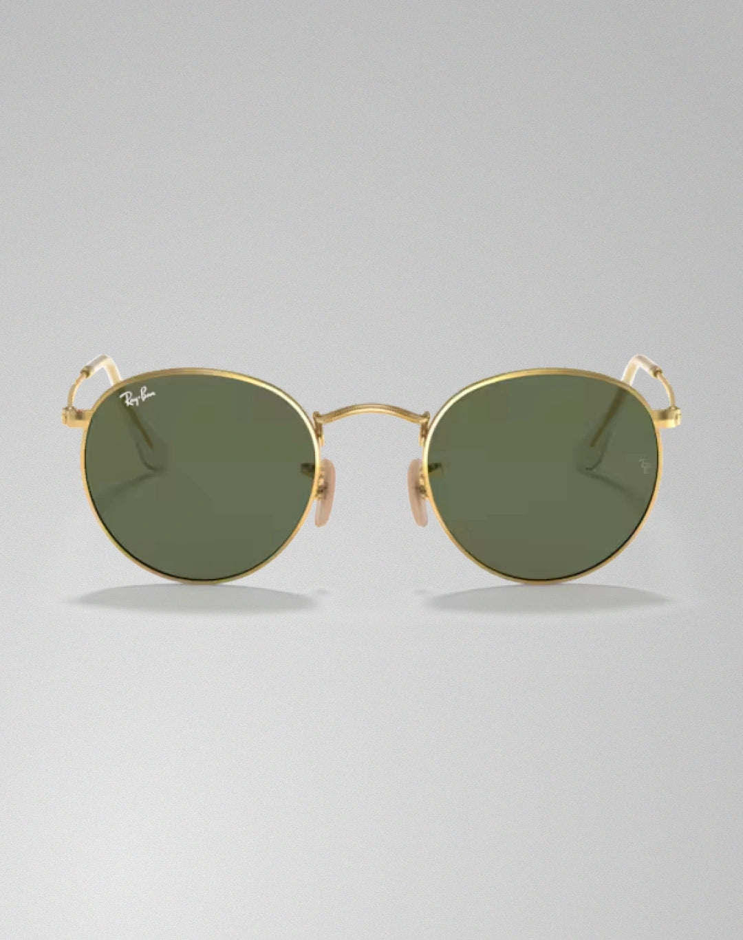 Ray-Ban 0RB3447N-001 – Lunettes de soleil ronde doré arista