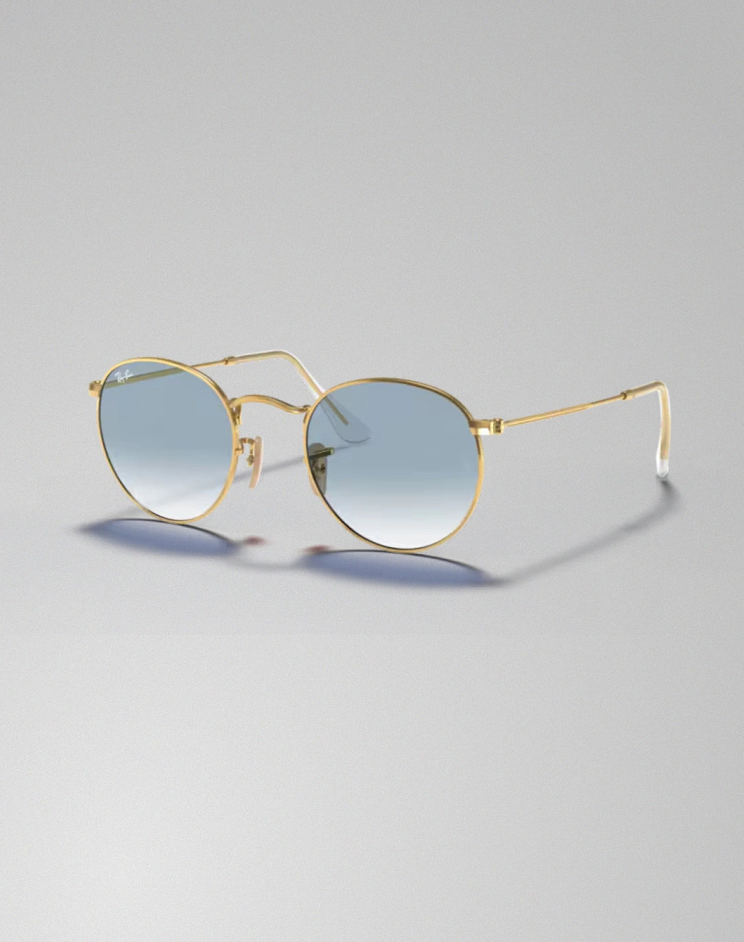 Ray-Ban 0RB3447N-0013F – Lunettes de soleil ronde doré arista