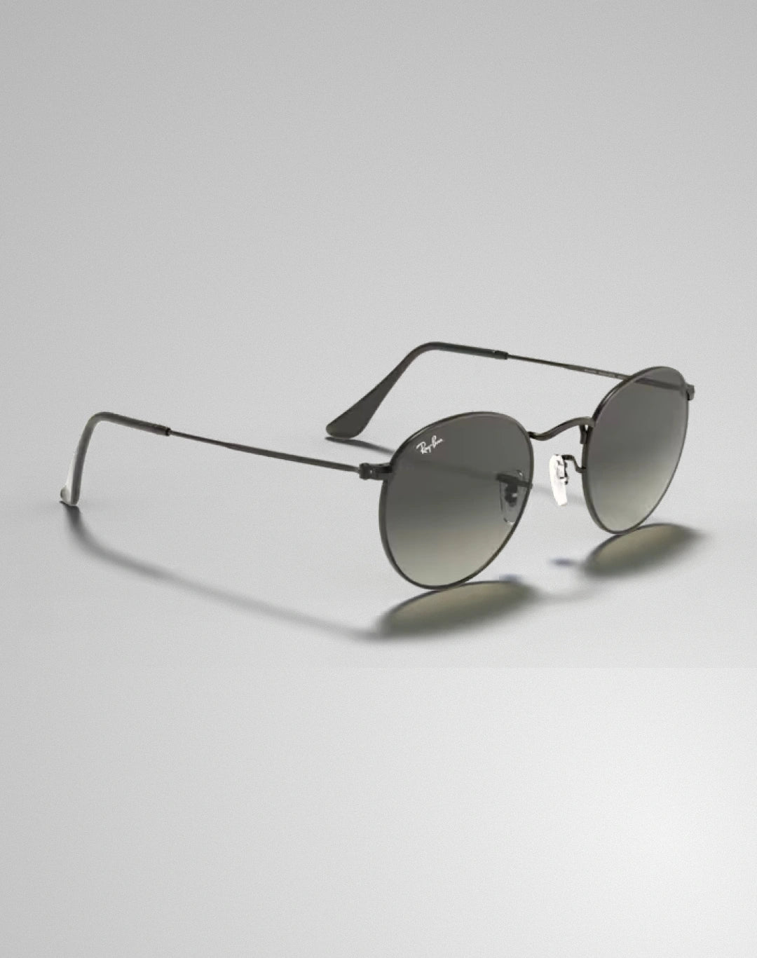 Ray-Ban 0RB3447N-00271 – Lunettes de soleil ronde noire