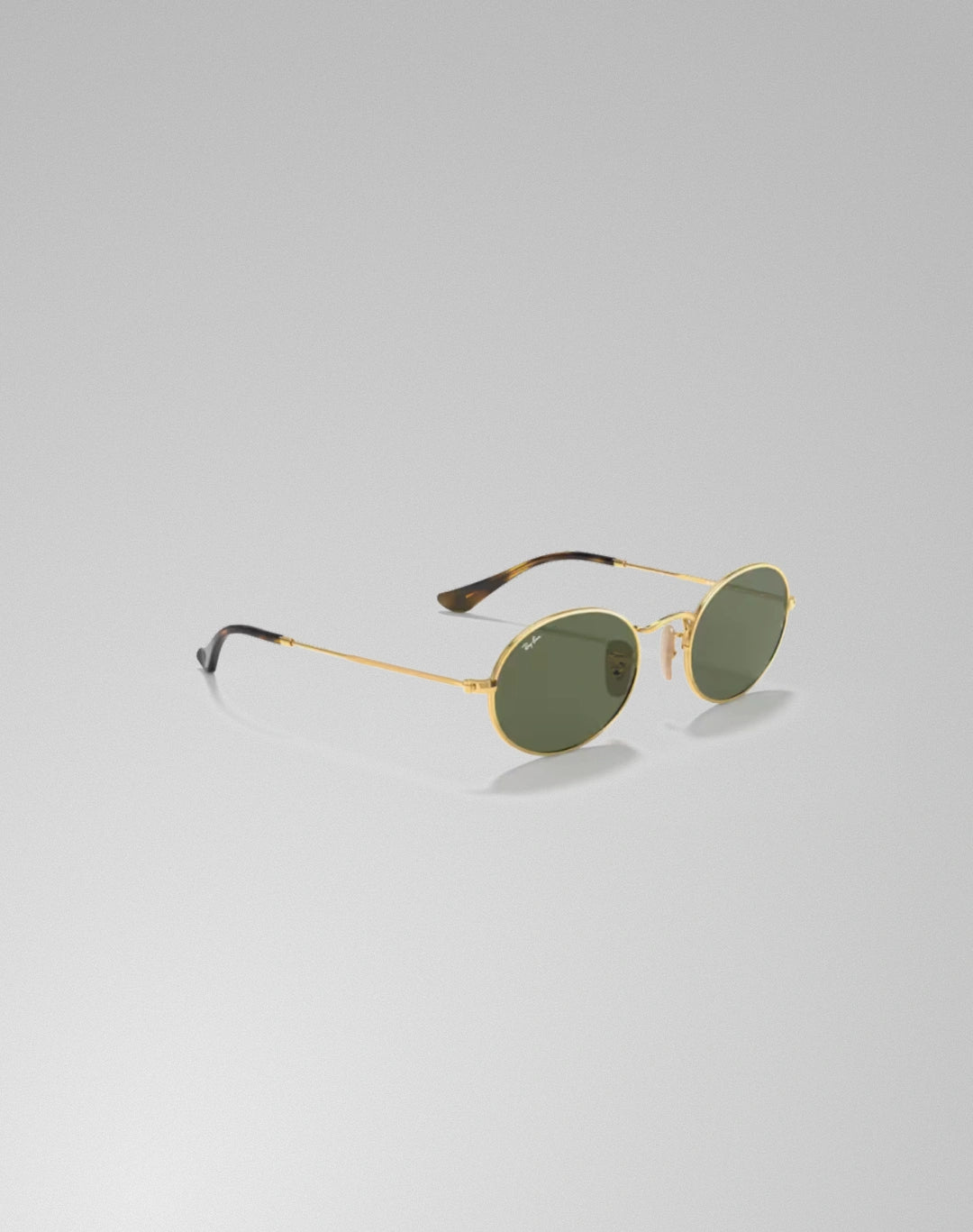 Ray-Ban 0RB3547N-001 – Lunettes de soleil ovale doré arista