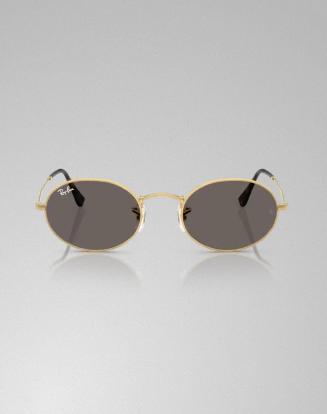 Ray-Ban 0RB3547N-001B1 – Lunettes de soleil ovale doré arista