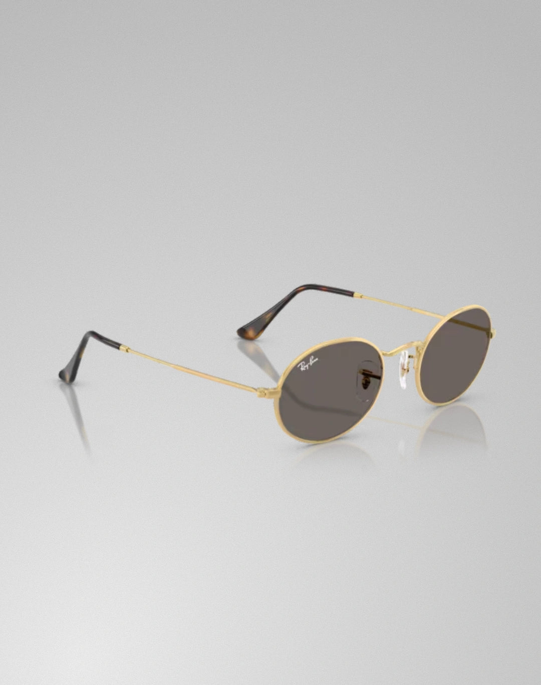 Ray-Ban 0RB3547N-001B1 – Lunettes de soleil ovale doré arista