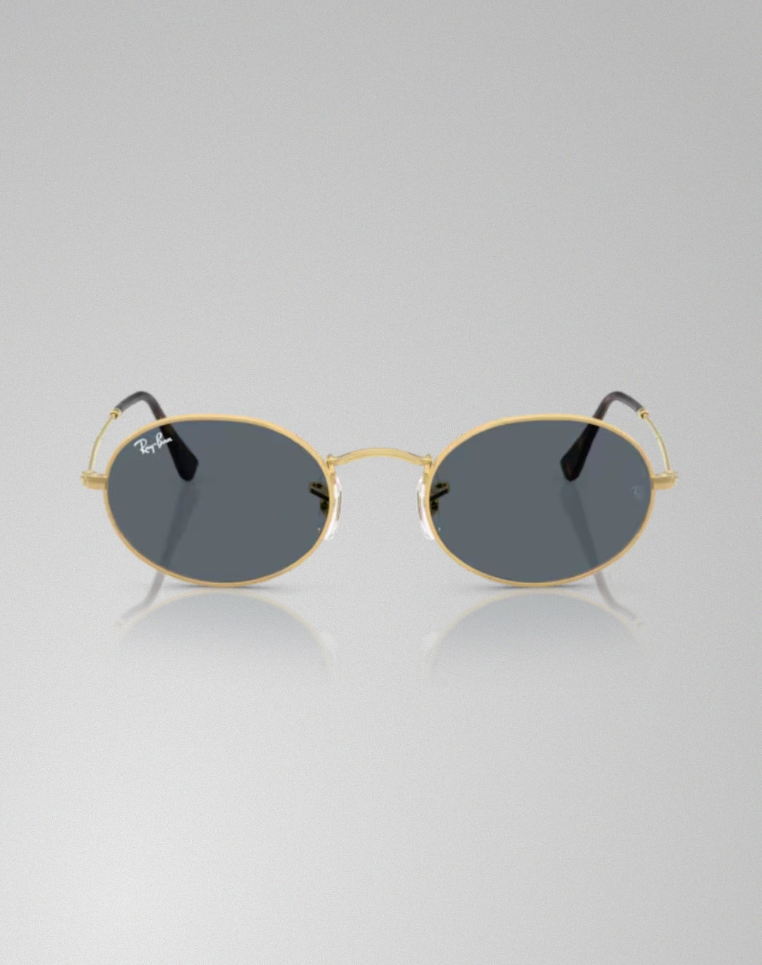 Ray-Ban 0RB3547N-001R5 – Lunettes de soleil ovale doré arista