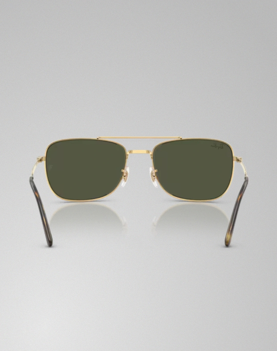 Ray-Ban 0RB3755-00131 – Lunettes de soleil rectangulaire doré arista