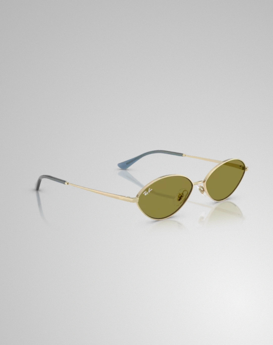 Ray-Ban 0RB3757-92132 – Lunettes de soleil ovale or pâle