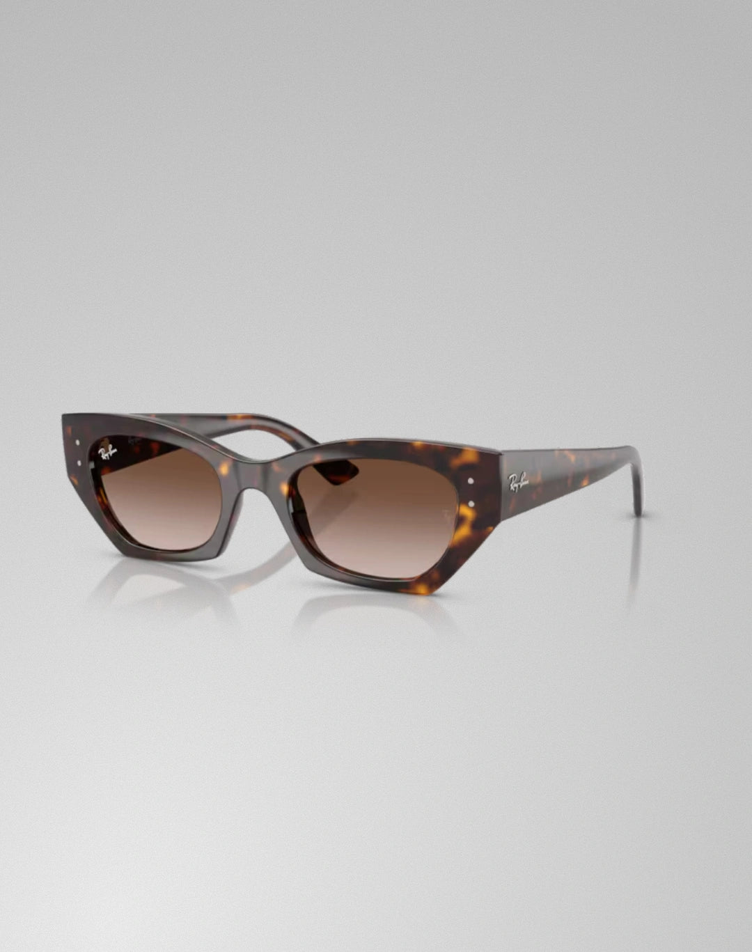 Ray-Ban 0RB4430-135913 – Lunettes de soleil irrégulier havana