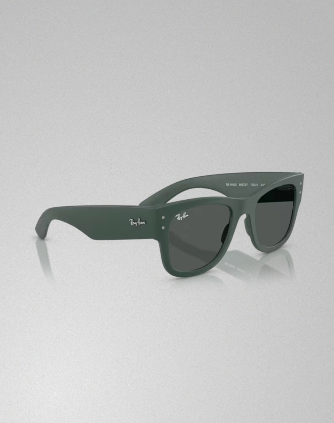 Ray-Ban 0RB4840S-665787 – Lunettes de soleil carré sable vert