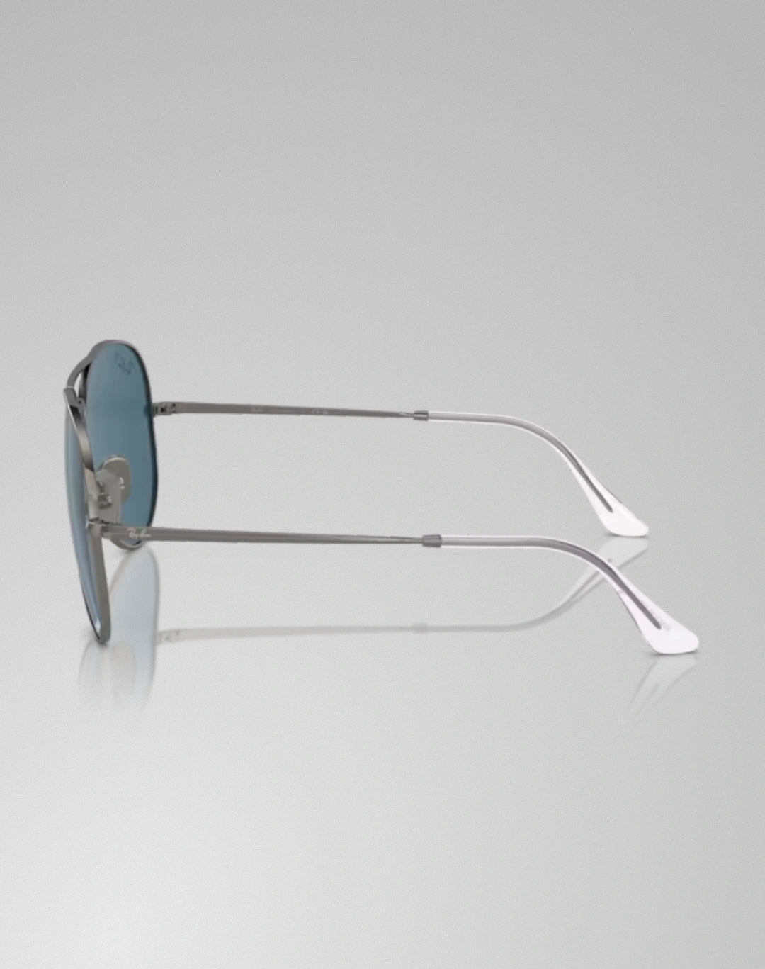 Ray-Ban 0RB8089-165S2 – Lunettes de soleil pilote gunmetal