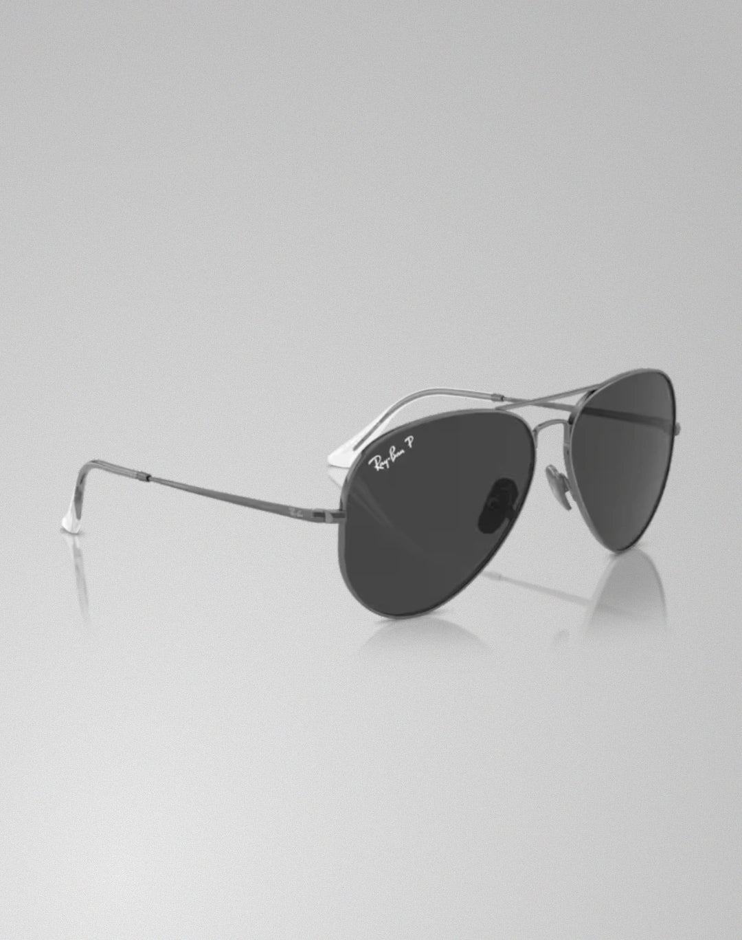 Ray-Ban 0RB8089-16548 – Lunettes de soleil pilote gunmetal