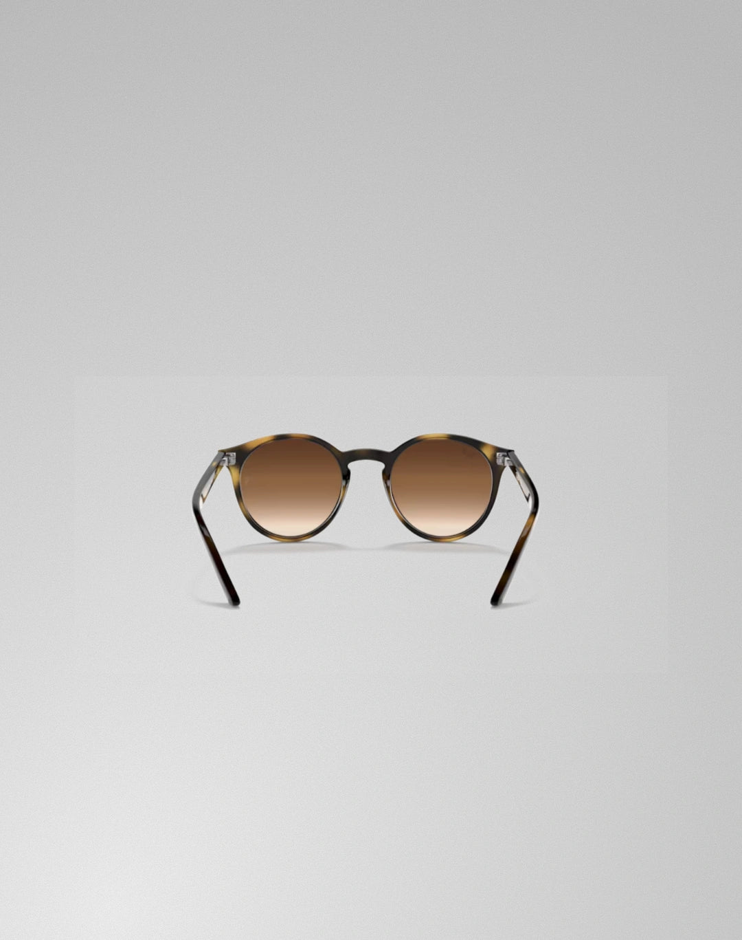 Ray-Ban 0RJ9064S-712313 – Lunettes de soleil pantos transparent marron