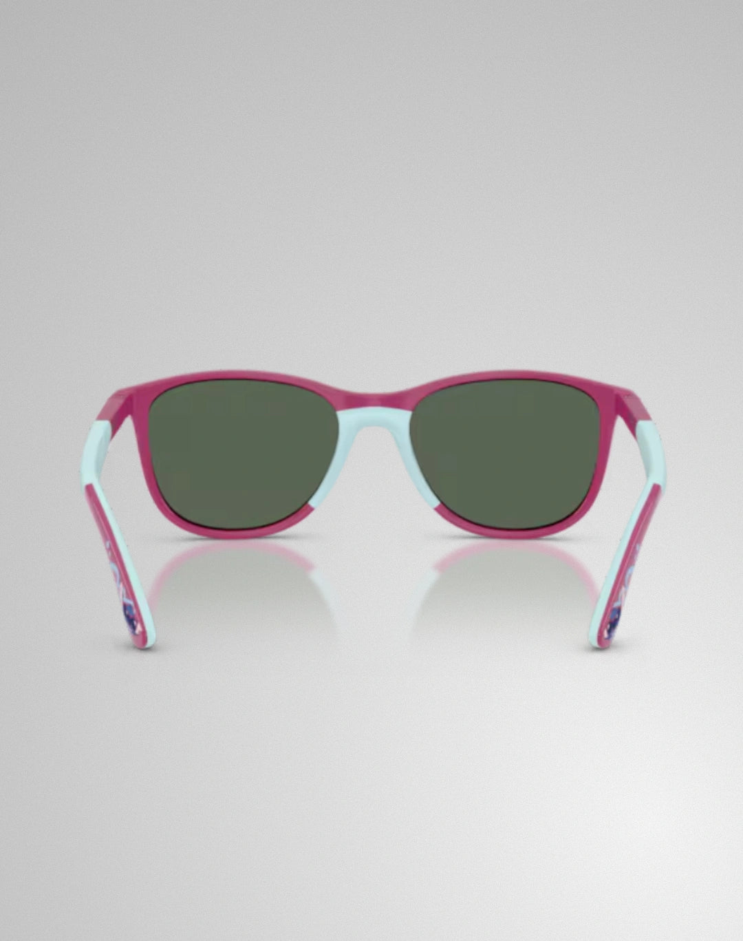 Ray-Ban 0RJ9077S-719271 – Lunettes de soleil carré fuchsia et bleu clair