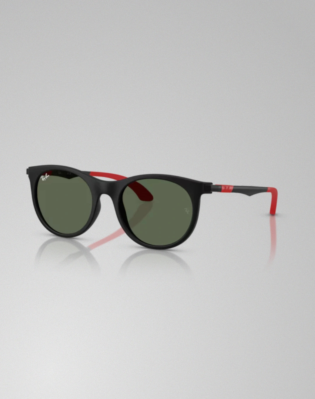 Ray-Ban 0RJ9082S-718371 – Lunettes de soleil pantos noir mat