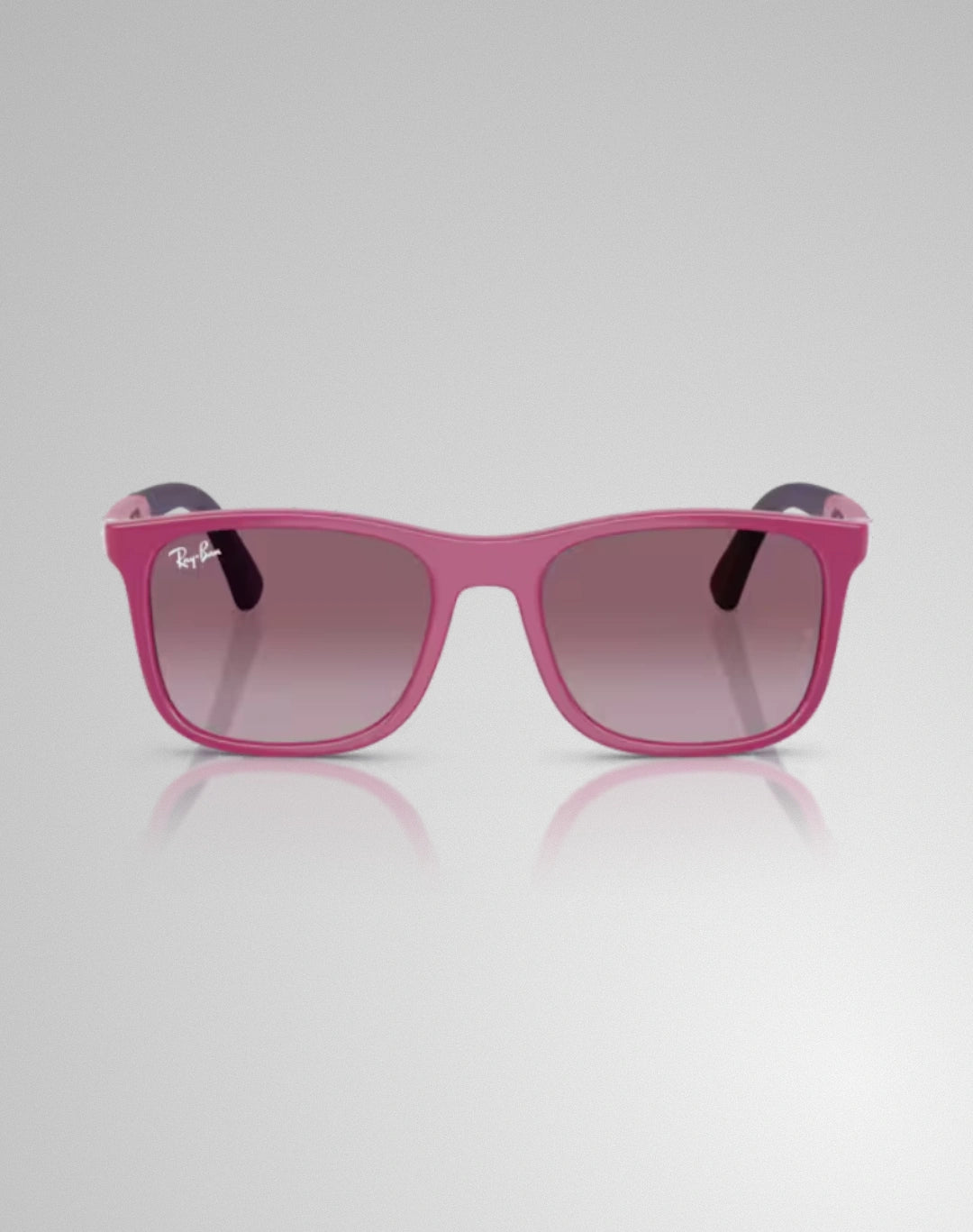Ray-Ban 0RJ9084S-71498H – lunettes de soleil carrées fuchsia et violettes