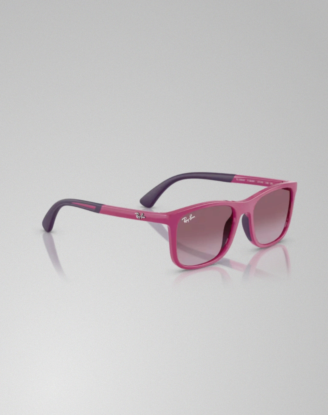 Ray-Ban 0RJ9084S-71498H – lunettes de soleil carrées fuchsia et violettes