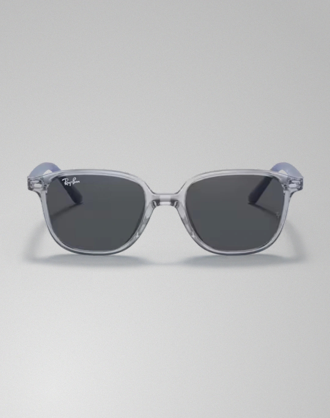 Ray-Ban 0RJ9093S-711087 – Lunettes de soleil carré transparent bleu