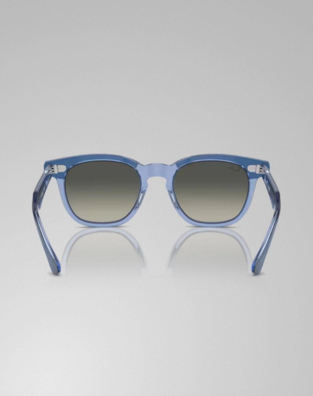 Ray-Ban 0RJ9098S-715911 – Lunettes de soleil carré violet sur violet transparent