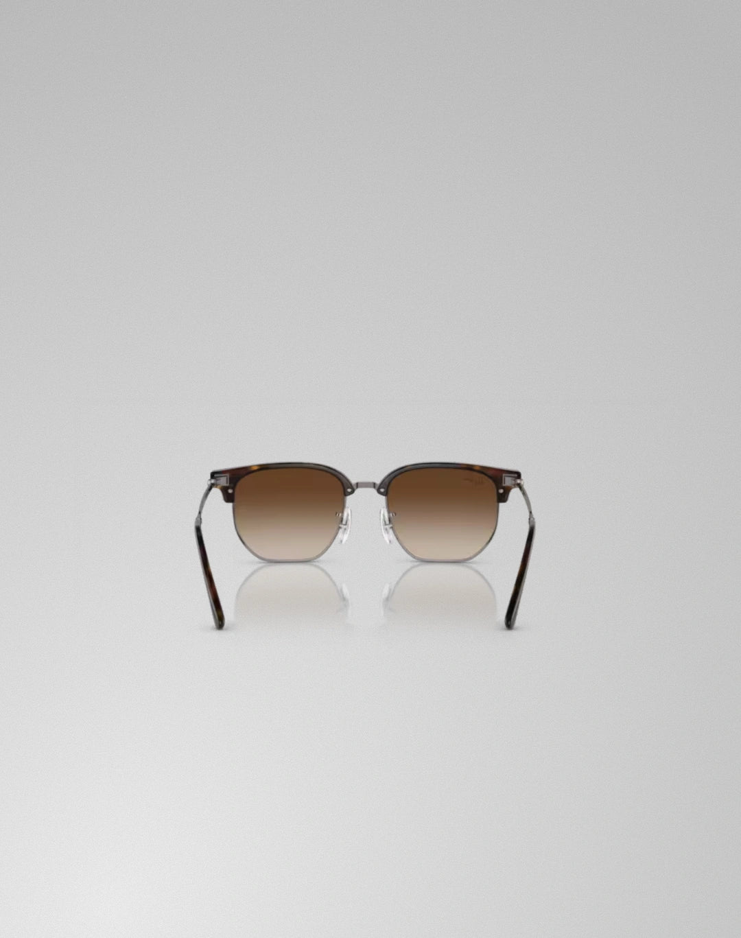 Ray-Ban 0RJ9116S-15213 – Lunettes de soleil irrégulier haut havana sur gunmetal