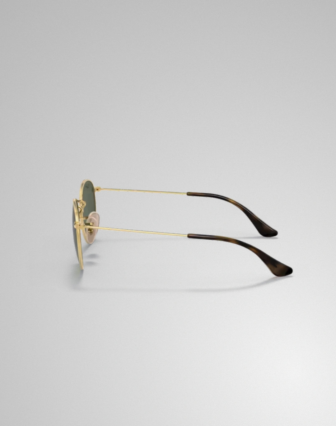 Ray-Ban 0RJ9547S-22371 – Lunettes de soleil rond doré arista