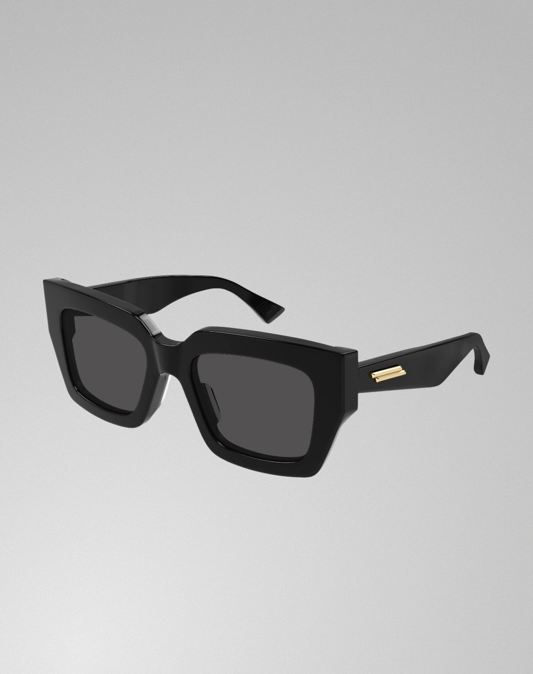 Bottega Veneta BV1212S-001 – Lunettes de soleil carrée noir (M)