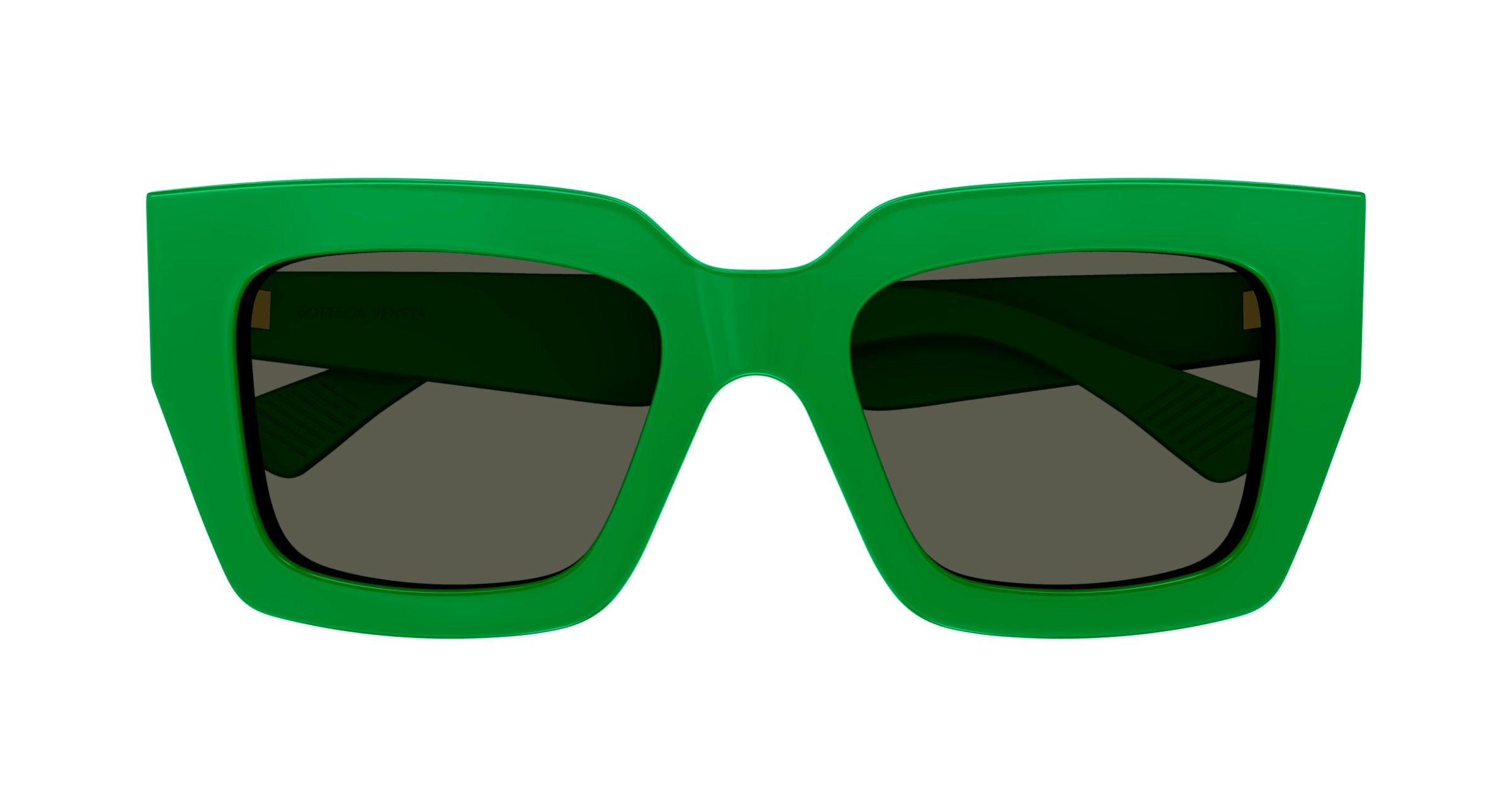 Bottega Veneta BV1212S-003 – Lunettes de soleil carrée vert (M)