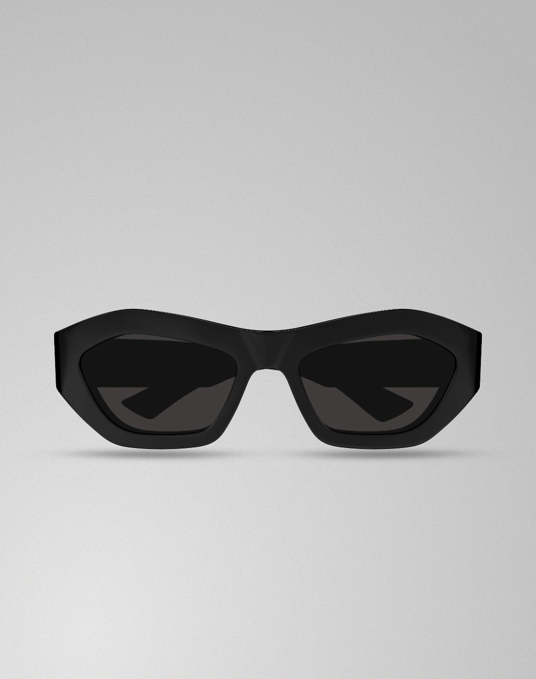 Bottega Veneta BV1221S-001 – Lunettes de soleil géométrique noir (XL)