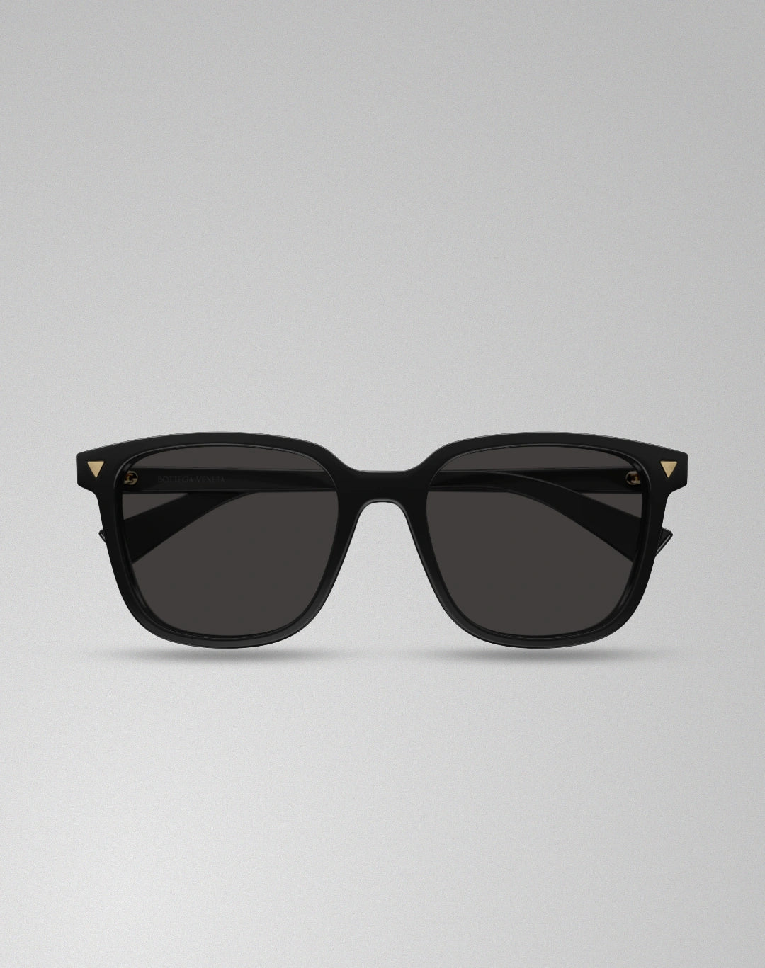 Bottega Veneta BV1255SA-001 – Lunettes de soleil rectangulaire noir (L)