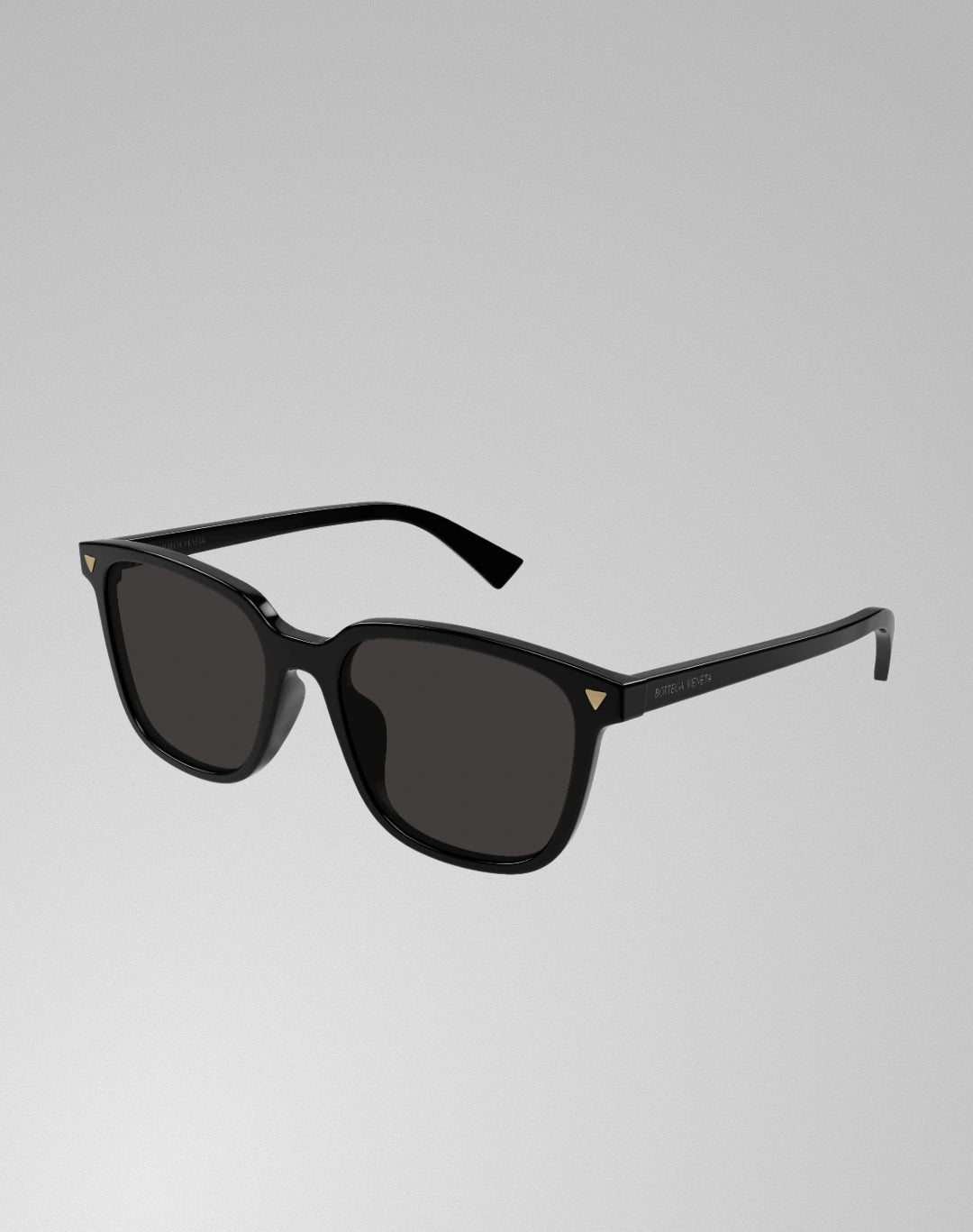 Bottega Veneta BV1255SA-001 – Lunettes de soleil rectangulaire noir (L)