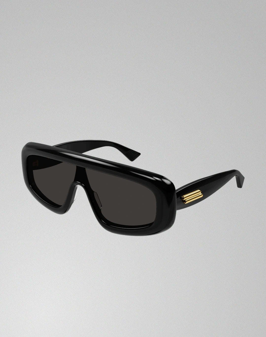 Bottega Veneta BV1281S-001 – Lunettes de soleil masque noir (M)