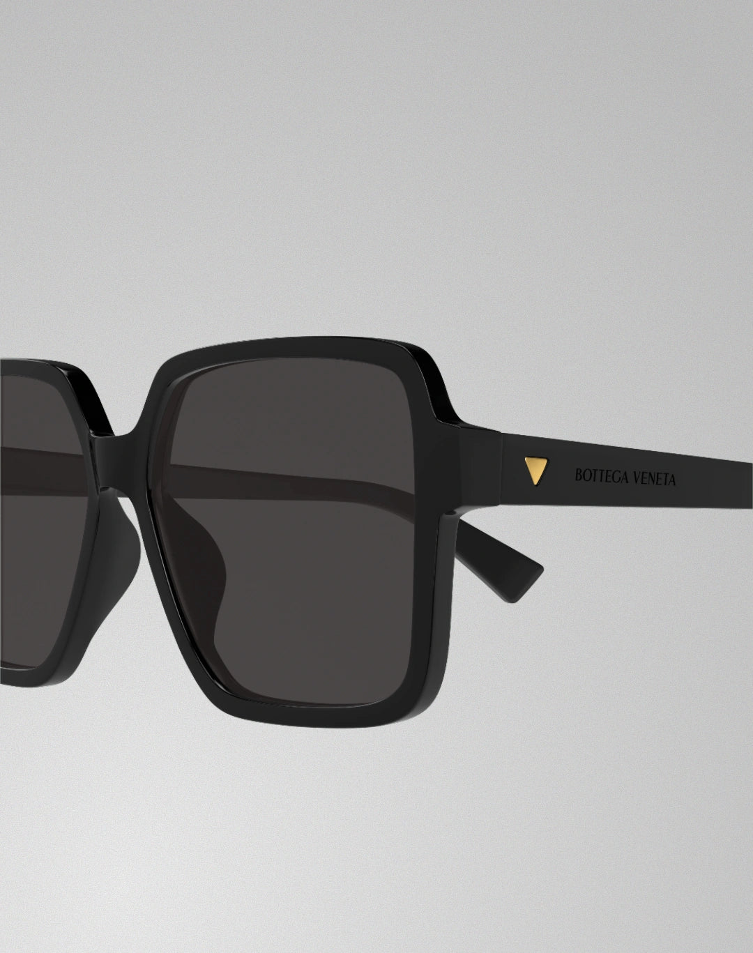 Bottega Veneta BV1317SK-001 – Lunettes de soleil carrée noir (L)
