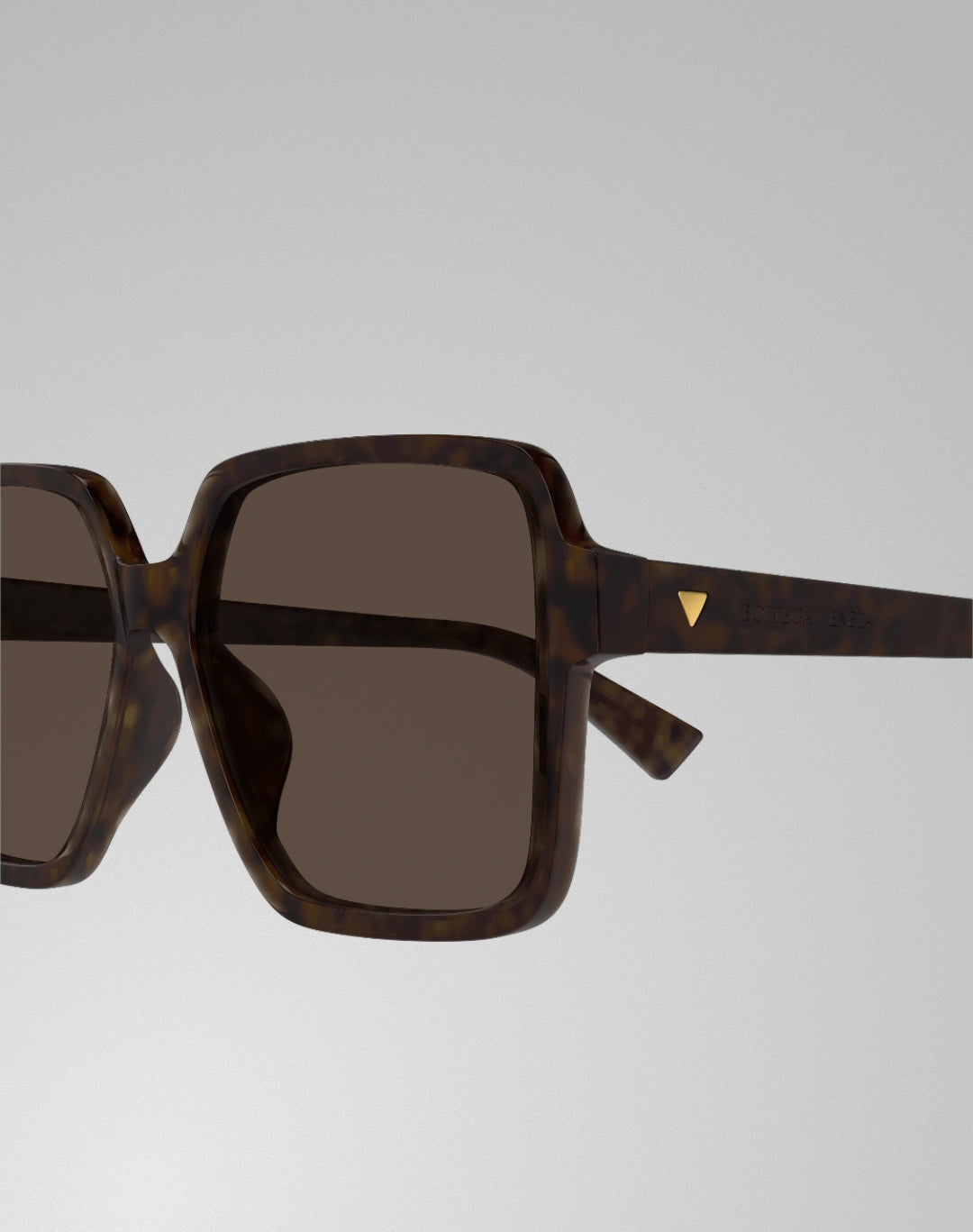 Bottega Veneta BV1317SK-002 – Lunettes de soleil carrée Havana (L)