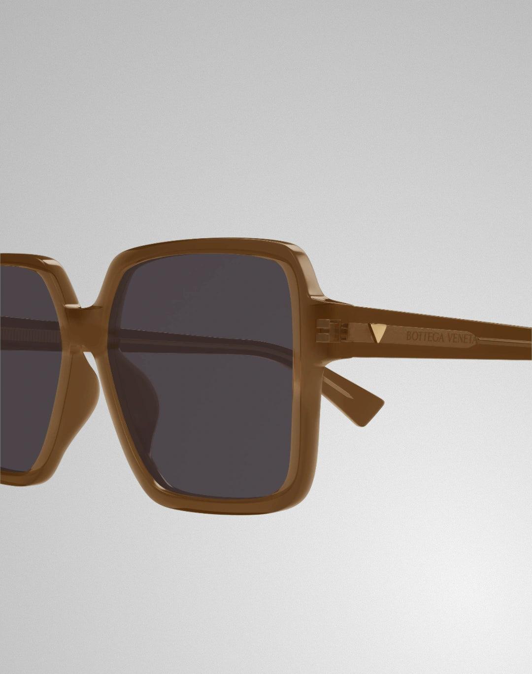 Bottega Veneta BV1317SK-004 – Lunettes de soleil carrée brun (L)