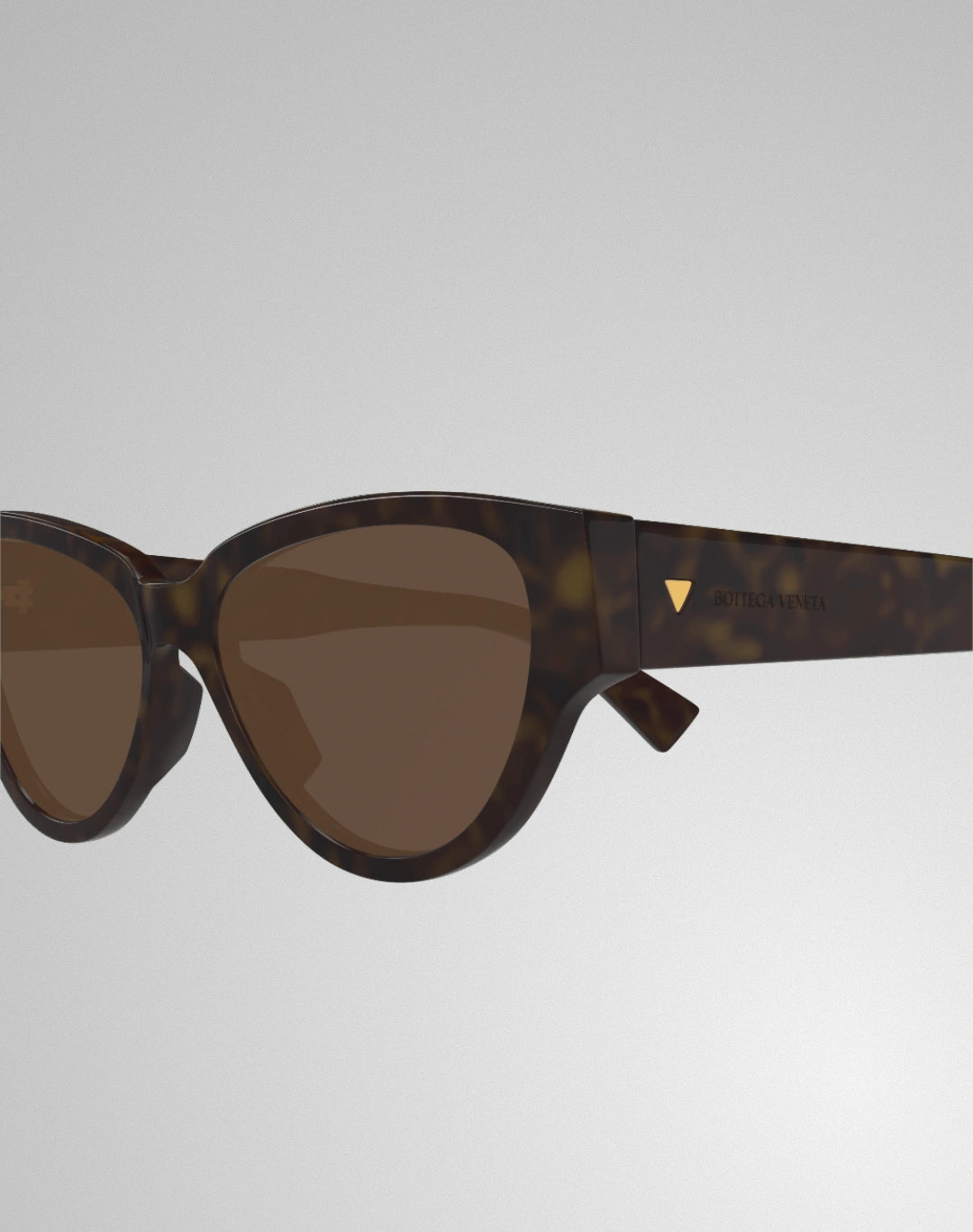 Bottega Veneta BV1319S-002 – Lunettes de soleil œil de chat Havana (M)