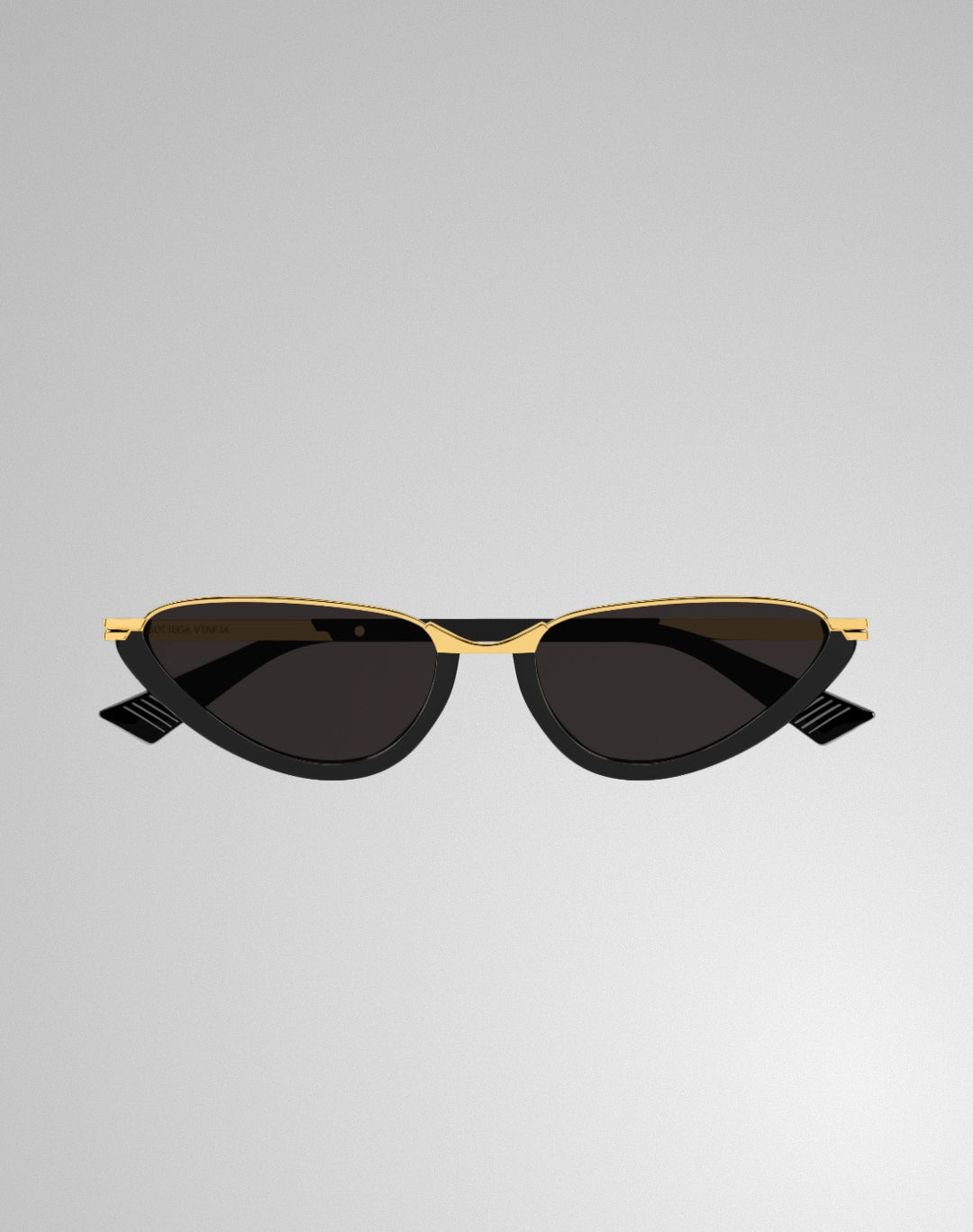 Bottega Veneta BV1346S-001 – Lunettes de soleil Œil-de-chat noir (L)