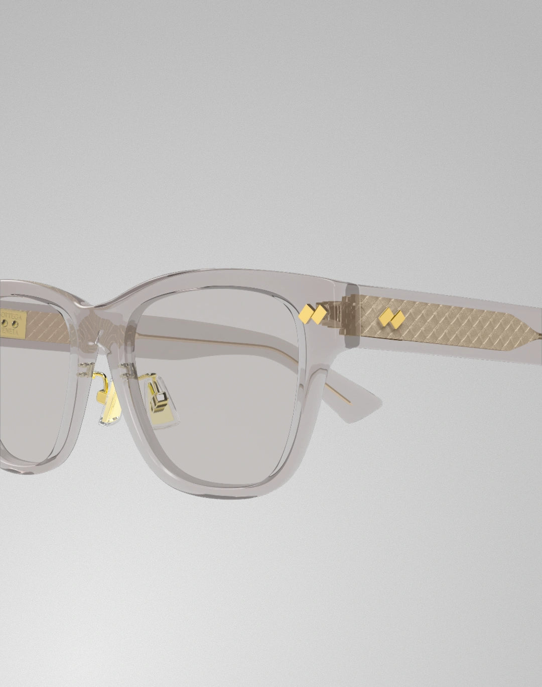 Bottega Veneta BV1402SK-004 – Lunettes de soleil gris (L)