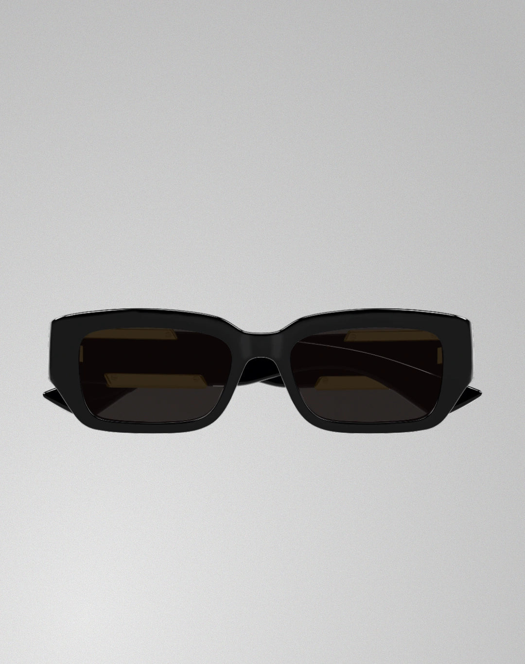 Bottega Veneta BV1406S-001 – Lunettes de soleil rectangulaire noir (M)