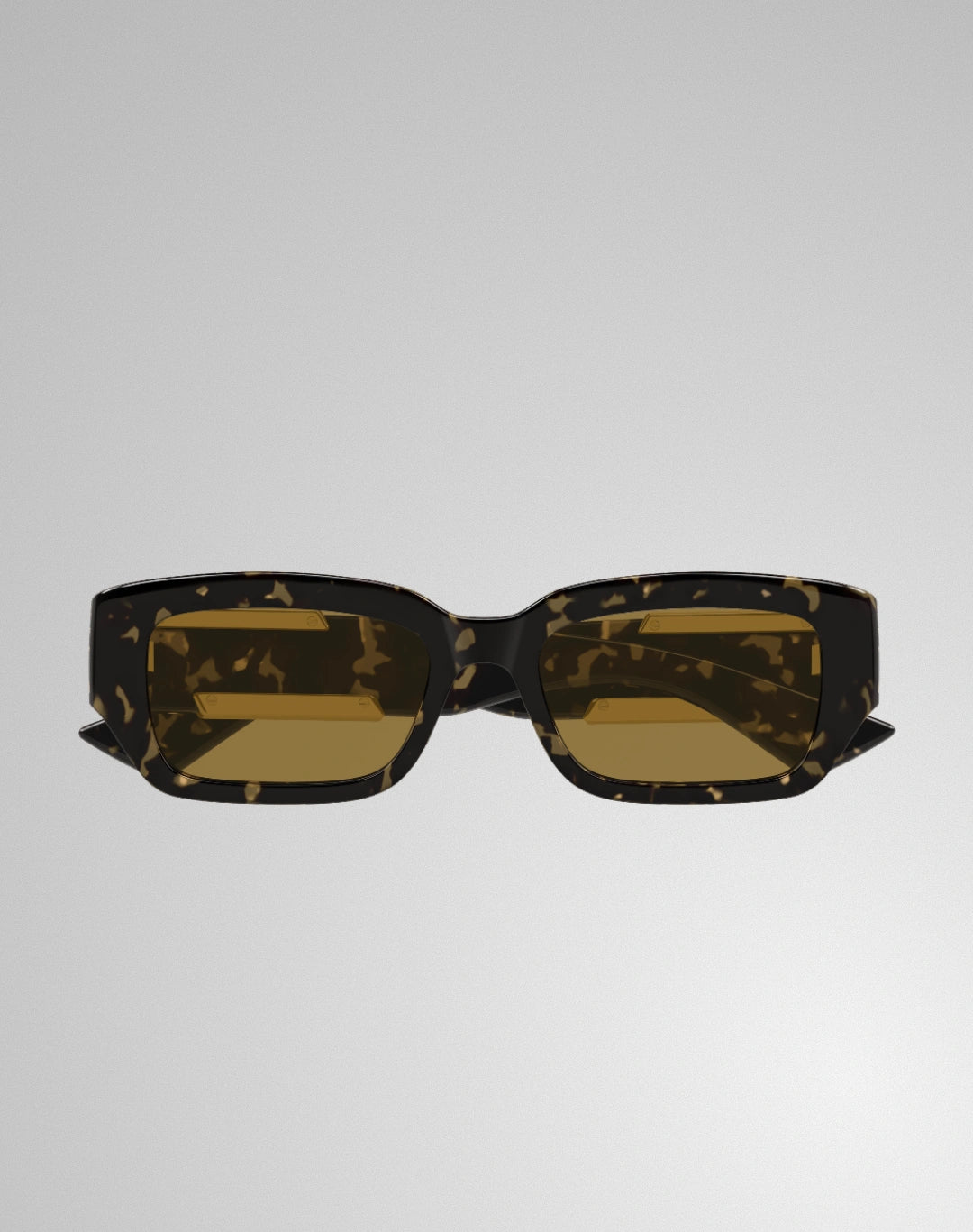 Bottega Veneta BV1406S-002 – Lunettes de soleil rectangulaire havane (M)
