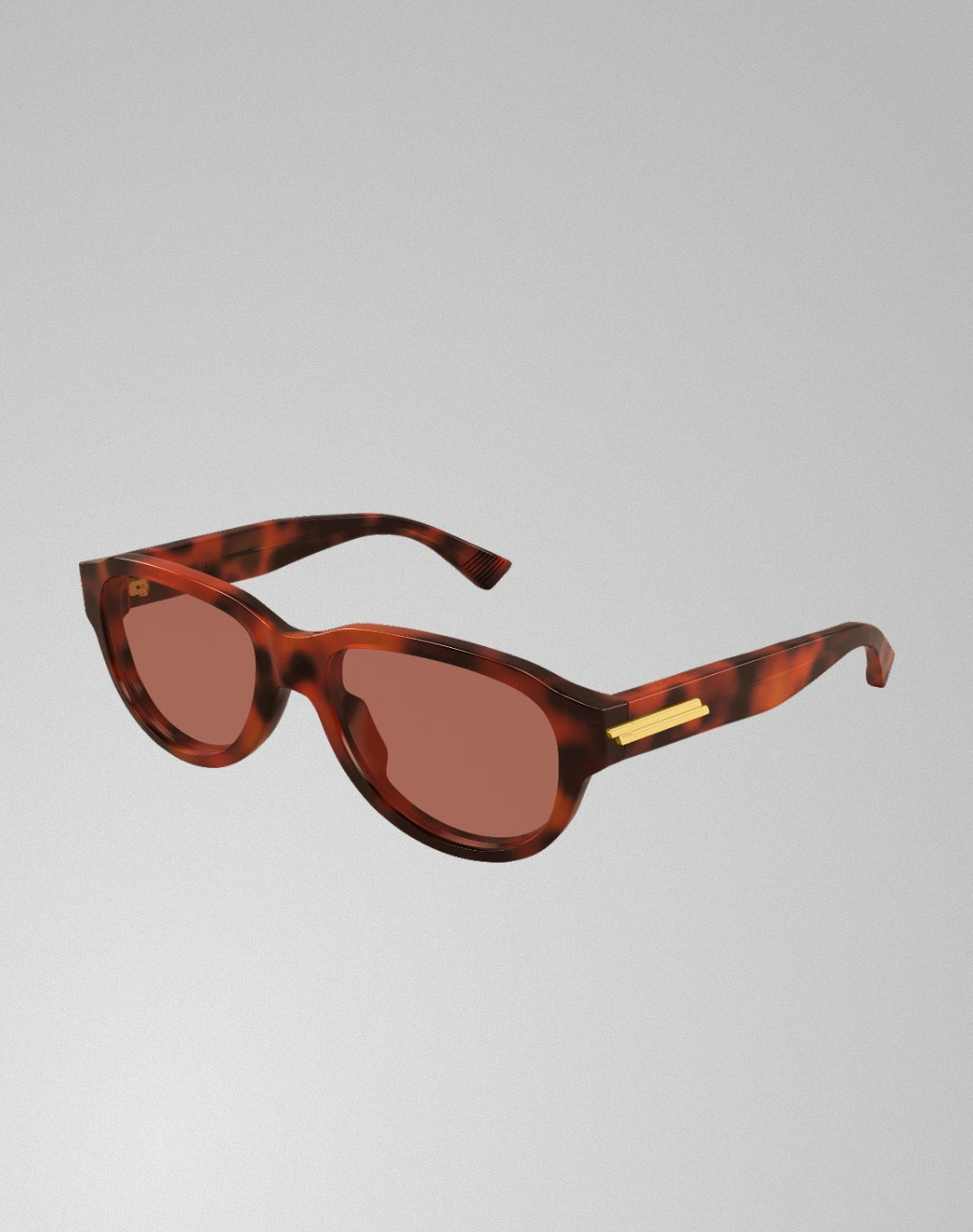 Bottega Veneta BV1410S-002 – Lunettes de soleil pilote havane (M)