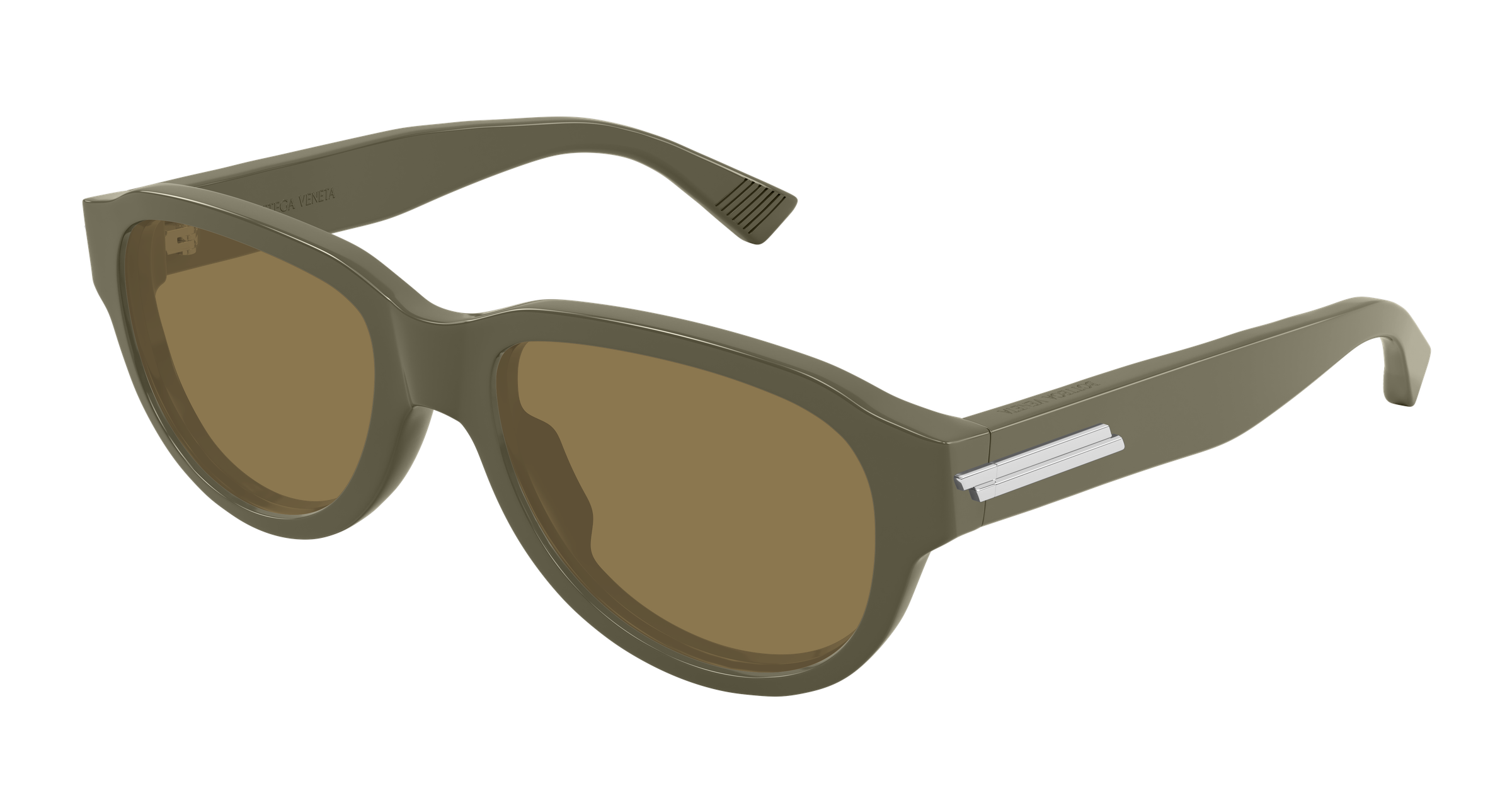 Bottega Veneta BV1410S-003 – Lunettes de soleil pilote gris (M)