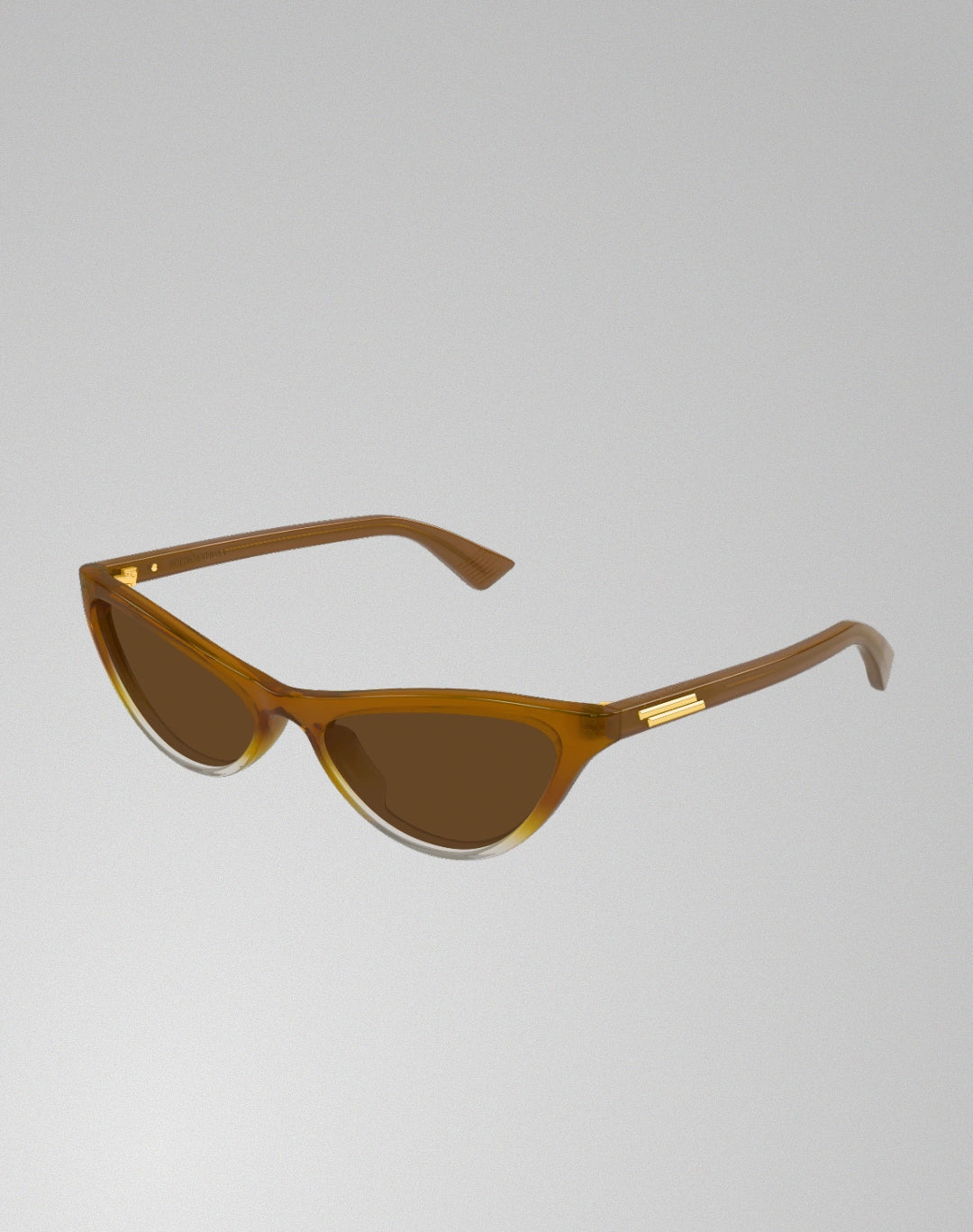 Bottega Veneta BV1414S-004 – Lunettes de soleil œil-de-chat brun (M)