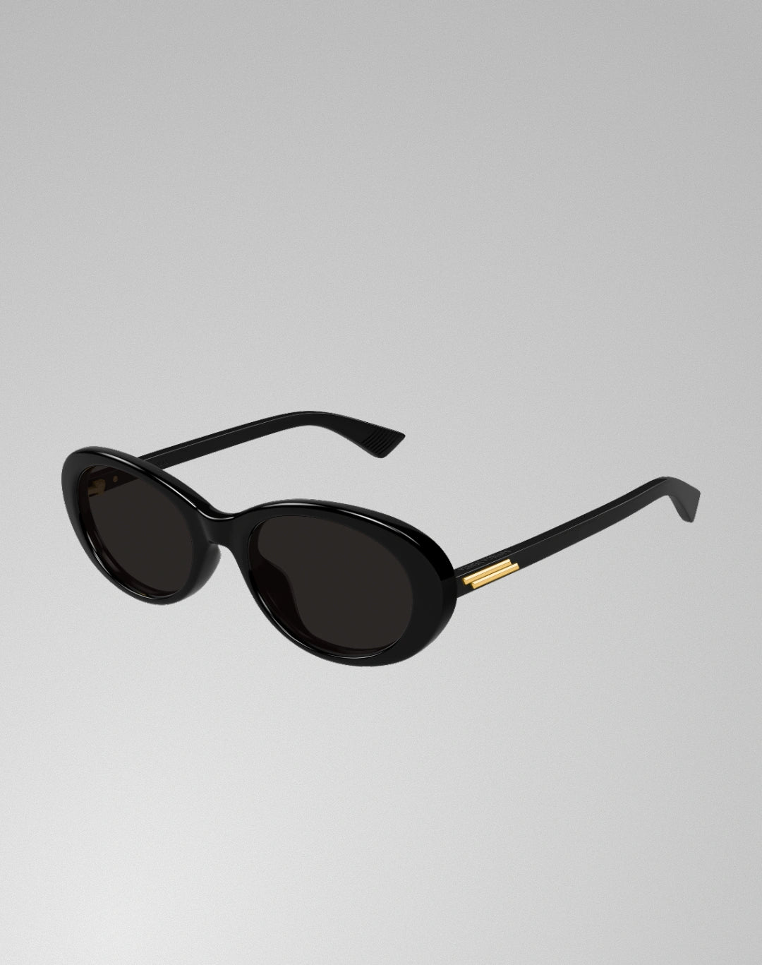 Bottega Veneta BV1415SK-001 – Lunettes de soleil ovale noir (M)