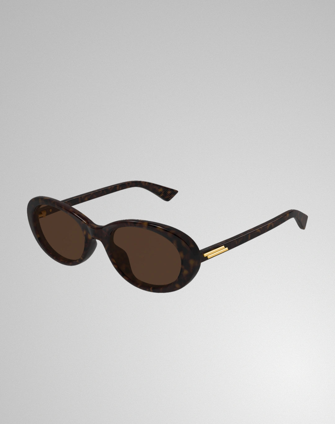 Bottega Veneta BV1415SK-002 – Lunettes de soleil ovale havane (M)