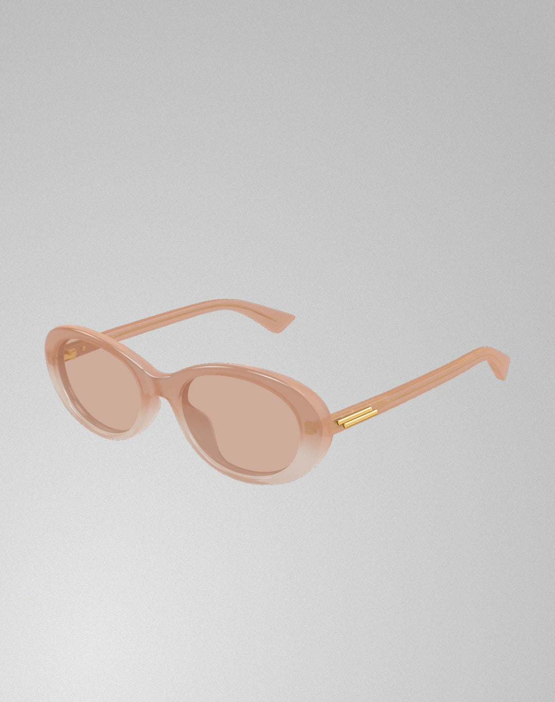 Bottega Veneta BV1415SK-004 – Lunettes de soleil ovale rose (M)