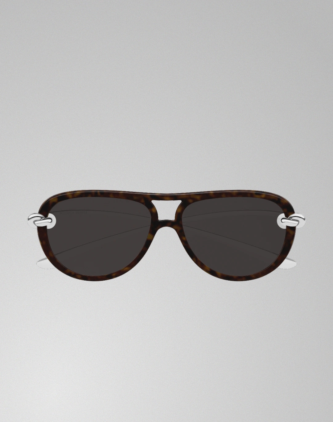 Bottega Veneta BV1418S-002 – Lunettes de soleil Aviateur havane (XL)