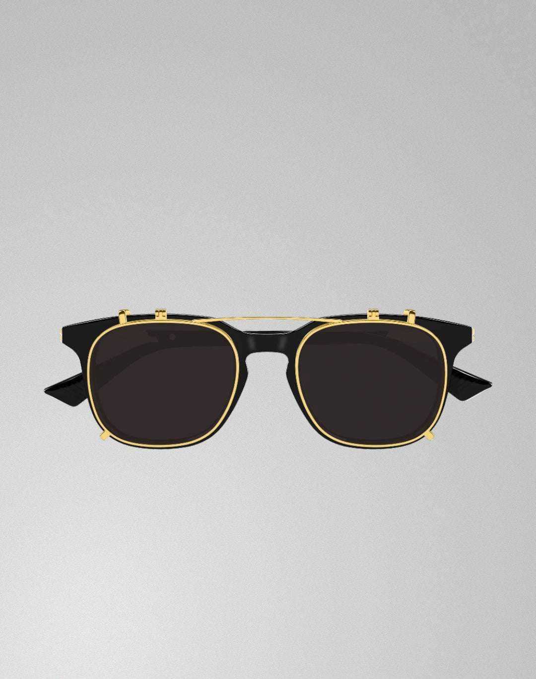 Bottega Veneta BV1429S-001 – Lunettes de soleil Rectangulaire noir (M)