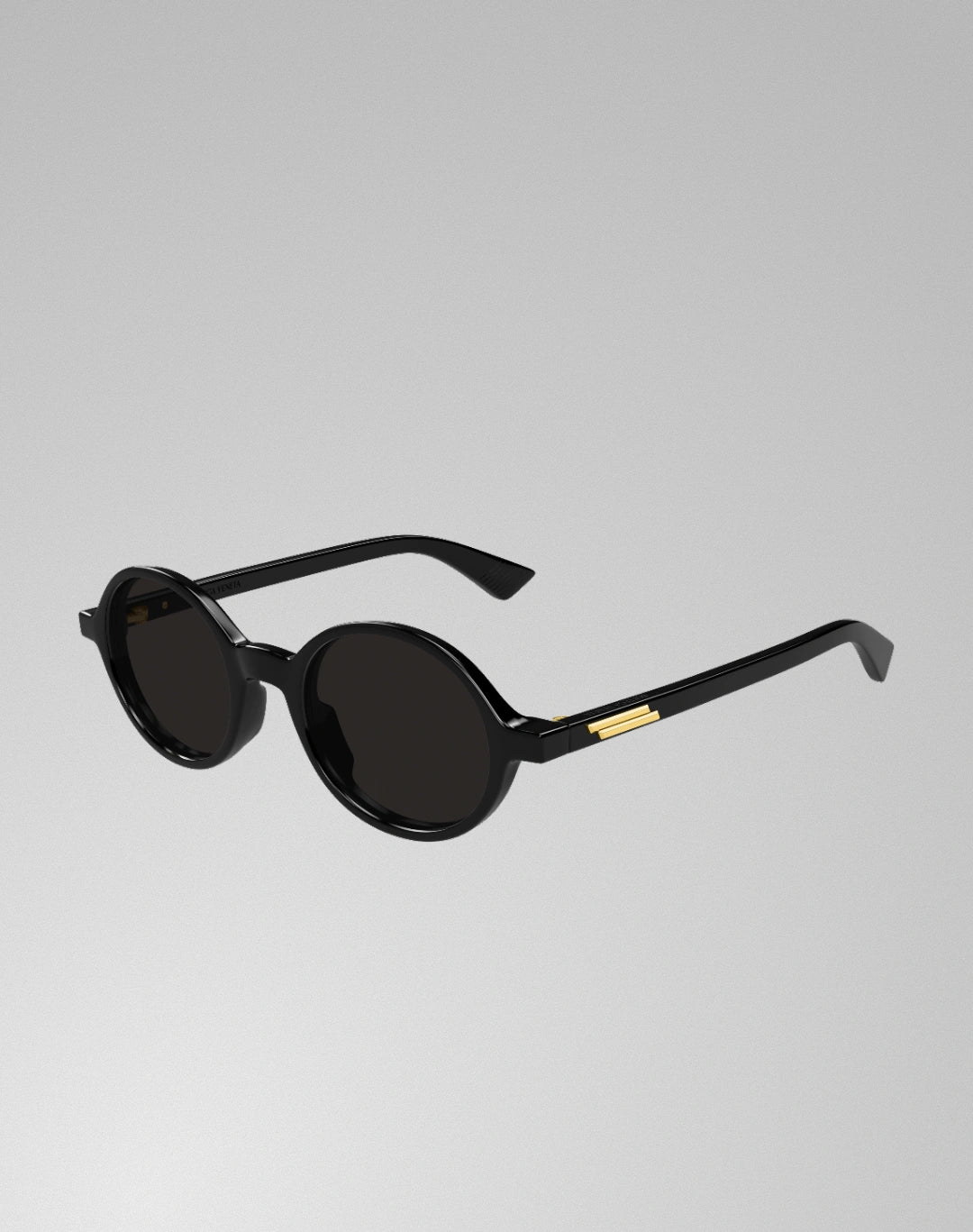 Bottega Veneta BV1430S-001 – Lunettes de soleil ronde noir (S)