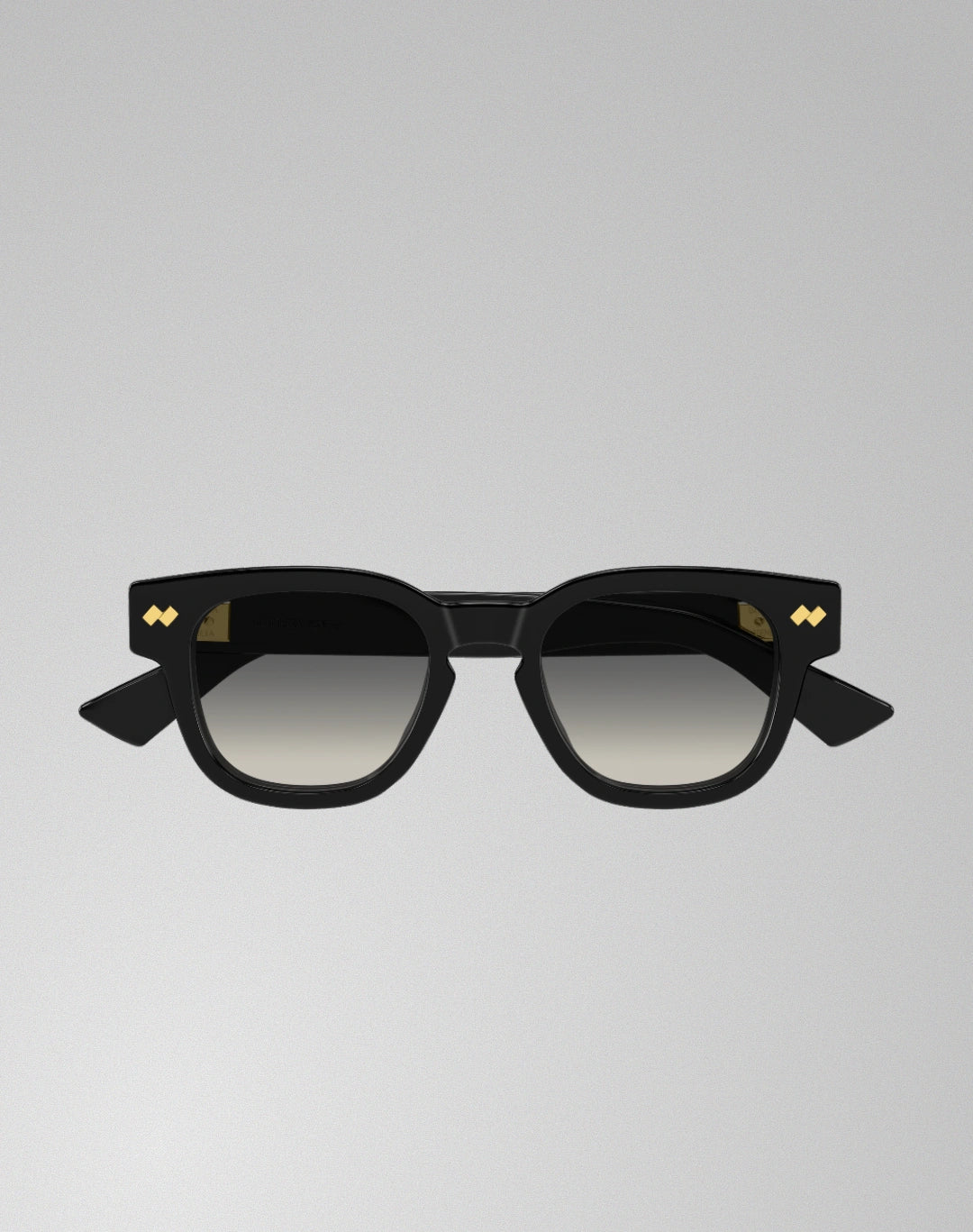 Bottega Veneta BV1441S-001 – Lunettes de soleil rectangulaire noir (S)