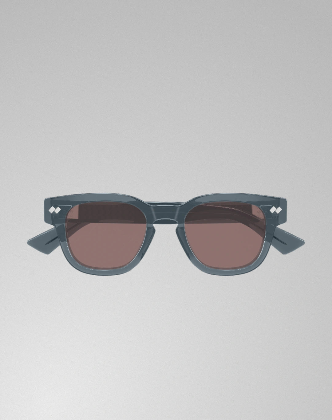 Bottega Veneta BV1441S-003 – Lunettes de soleil rectangulaire gris (S)